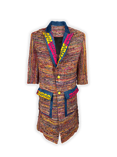 Jaavi Silk Coat