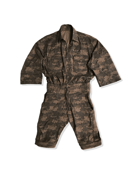 Military Jumpsuit short length