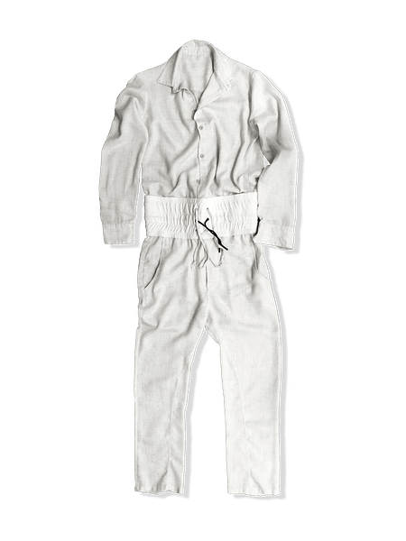 Prince off-white Linen Jumpsuit
